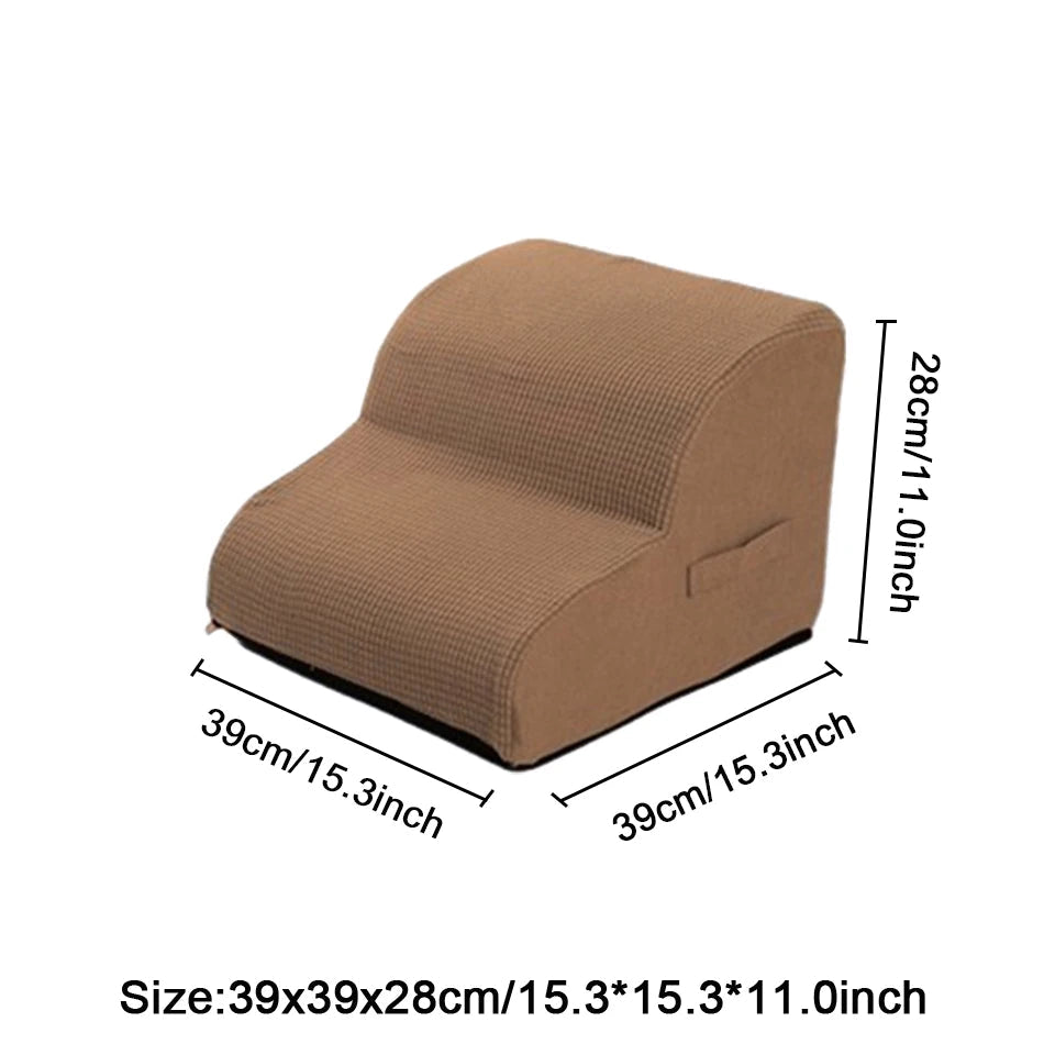 Escada Pet Premium "Caminho das Nuvens" | Segurança, Conforto e Mais Chamego no Sofá e na Cama