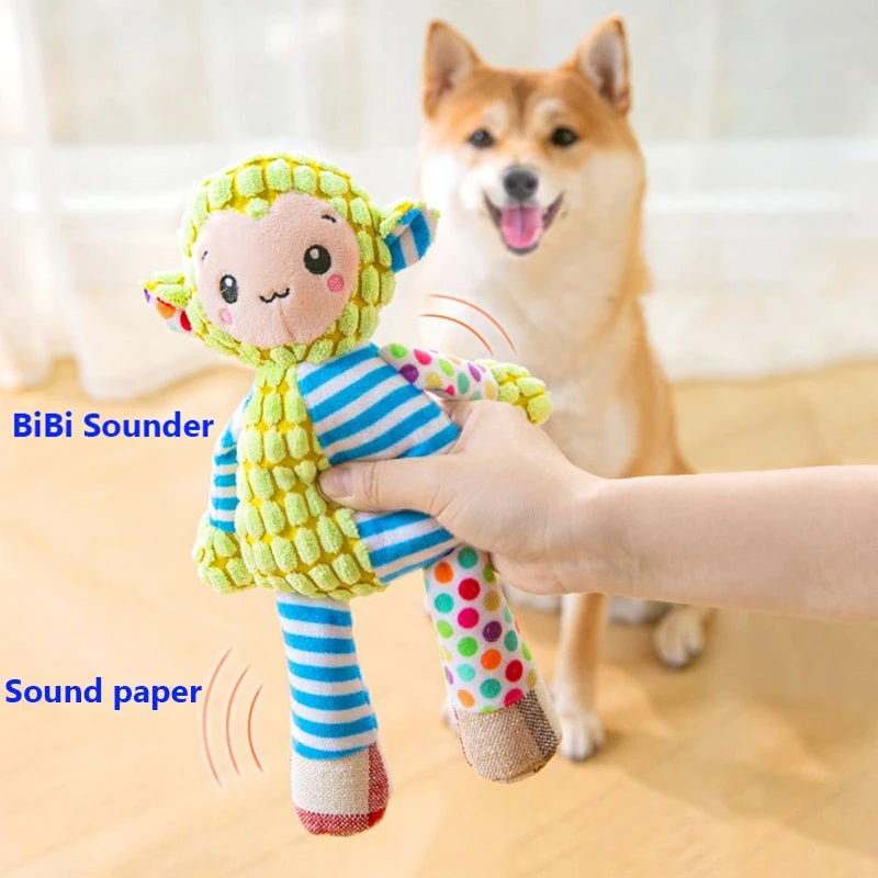 Brinquedo de Pelinho com Apito para Cachorro