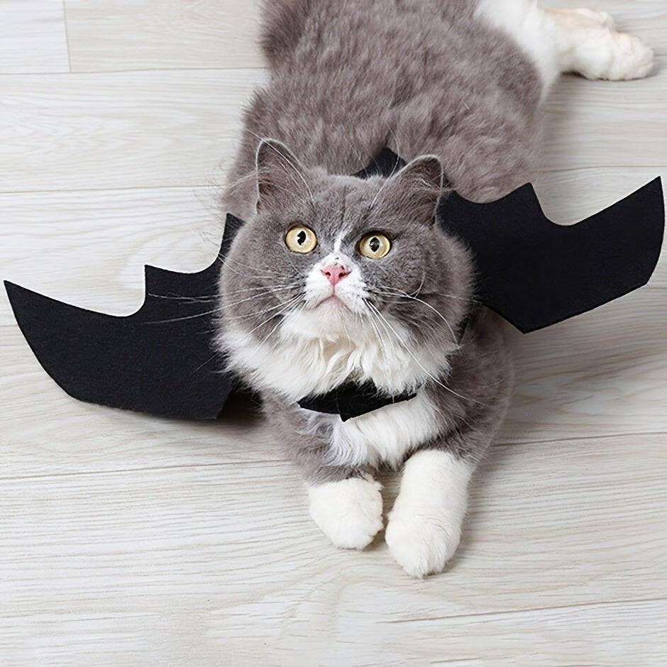 Fantasia de Halloween para animais de estimação - Asas de morcego para seu amigo peludo