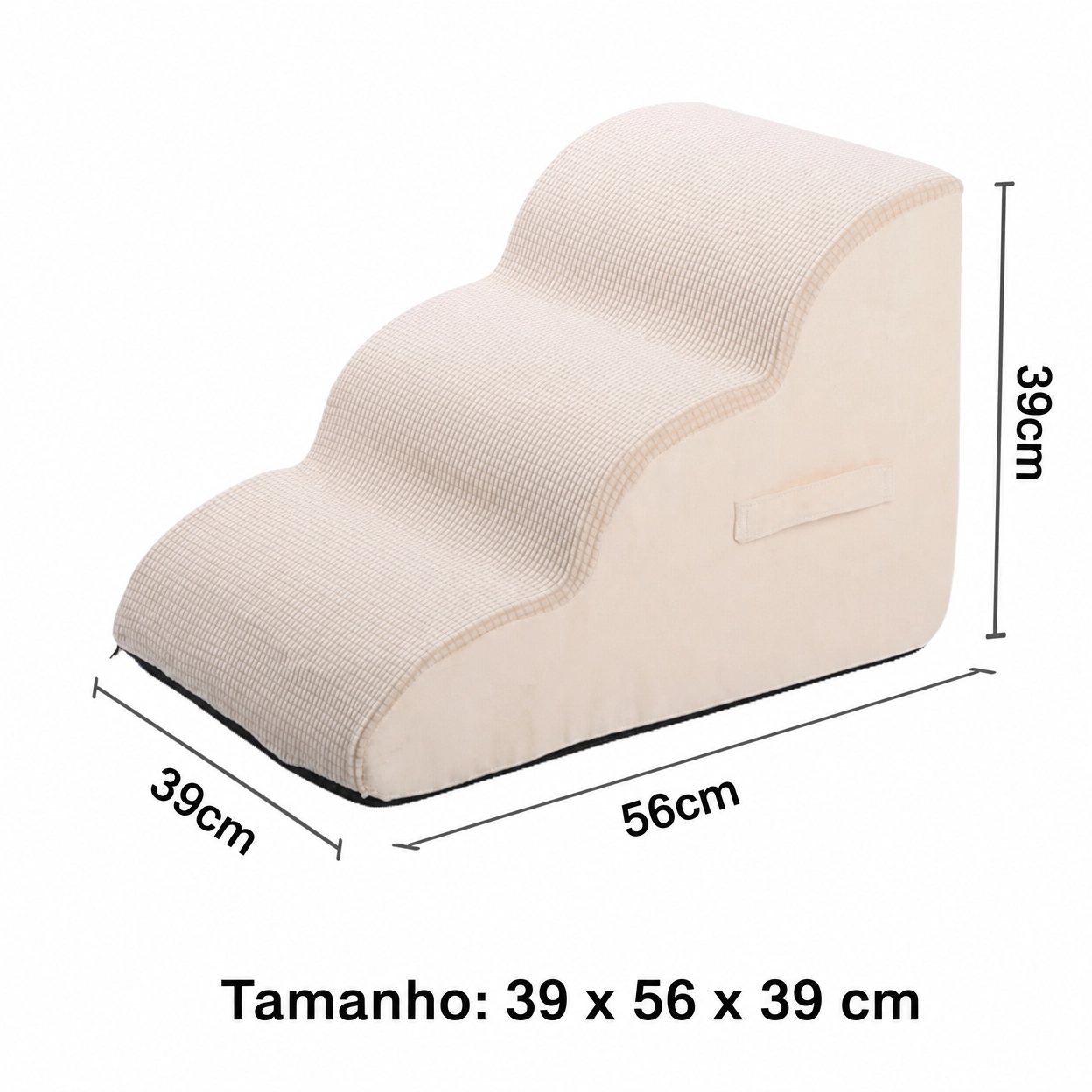 Escada Pet Premium "Caminho das Nuvens" | Segurança, Conforto e Mais Chamego no Sofá e na Cama