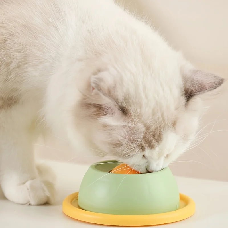 Brinquedo Interativo de Lamber para Cães e Gatos – Alimentador Lento Antiderrapante e Divertido
