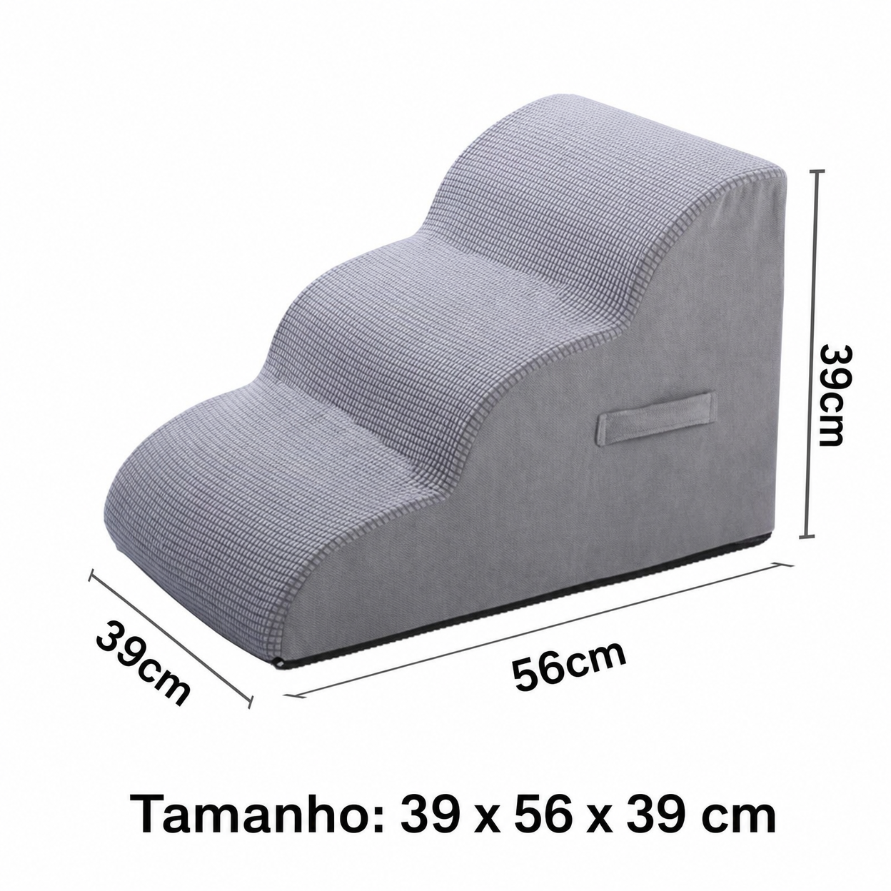 Escada Pet Premium "Caminho das Nuvens" | Segurança, Conforto e Mais Chamego no Sofá e na Cama