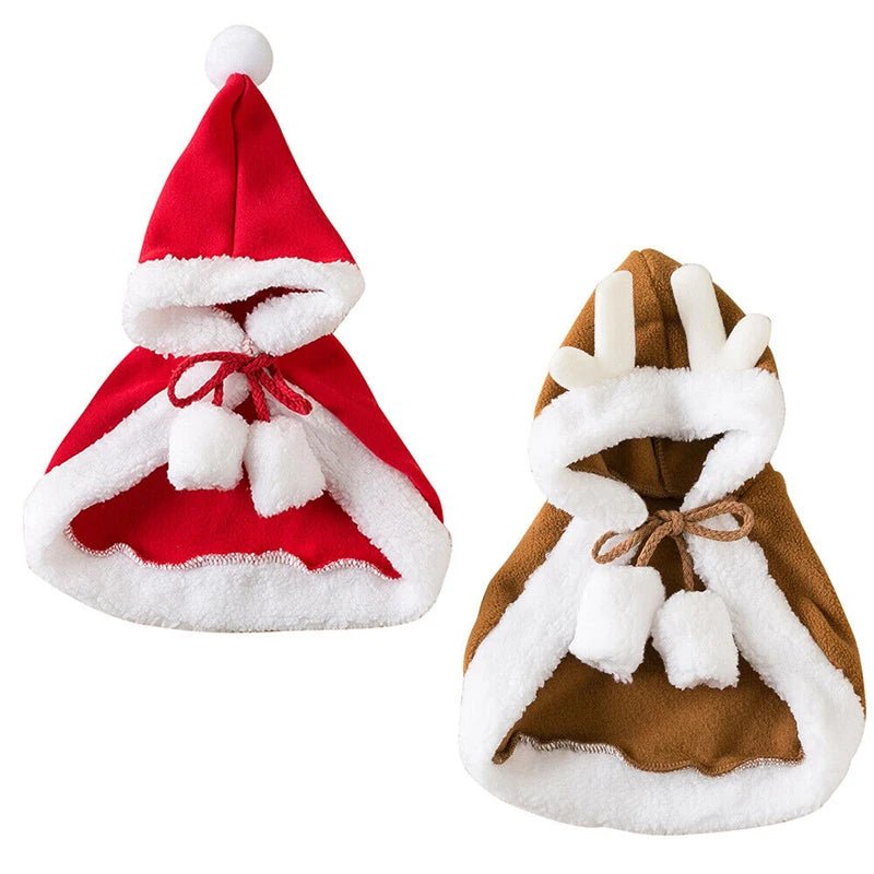 Fantasia de Natal Divertida para Cães e Gatos