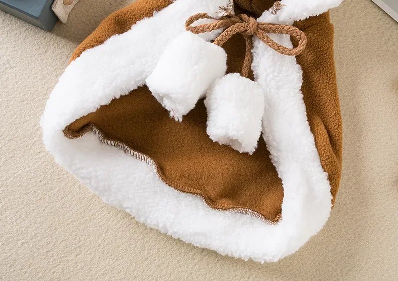 Fantasia de Natal Divertida para Cães e Gatos