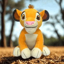 Pelúcia Leãozinho Fofo – Macia e Perfeita para Abraçar 🦁