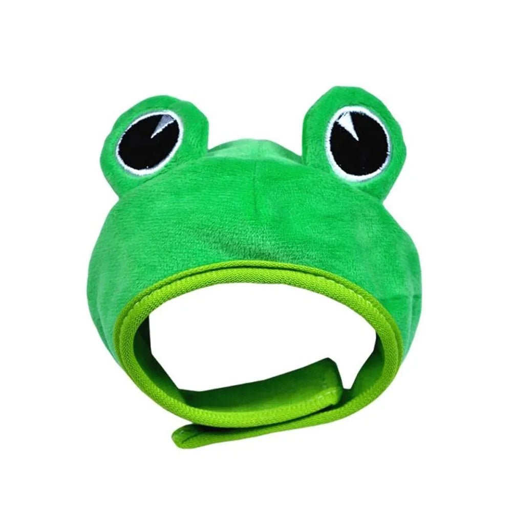 Chapeuzinho para seu Petz nas versões: caranguejo, lagosta, sapo, chapéu