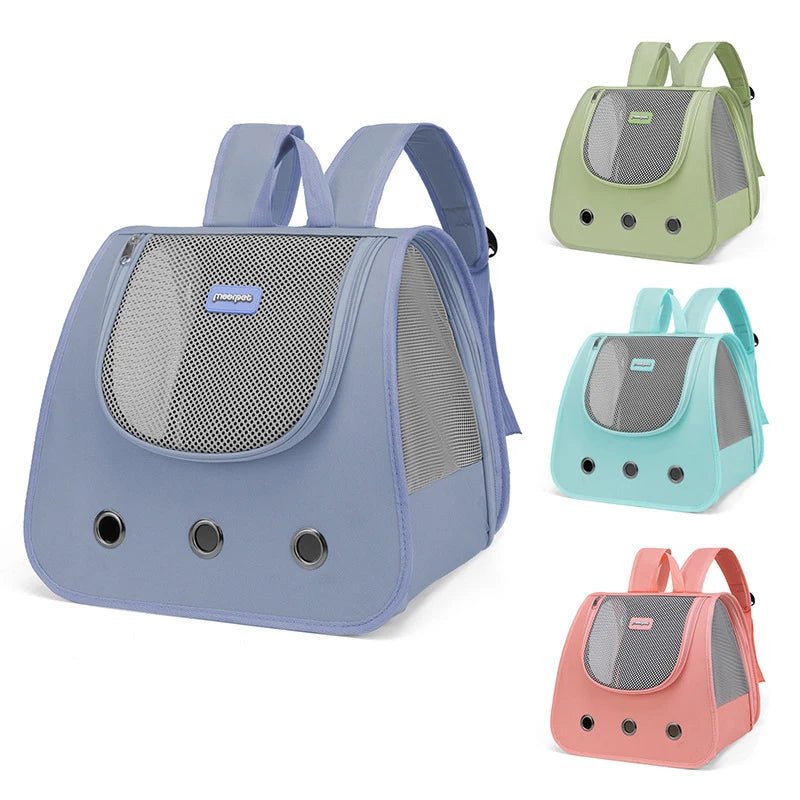 Mochila com Visor Panorâmico para Pets