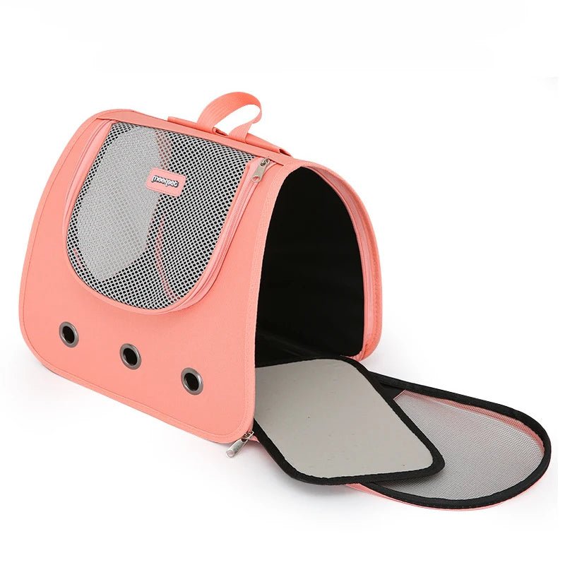 Mochila com Visor Panorâmico para Pets