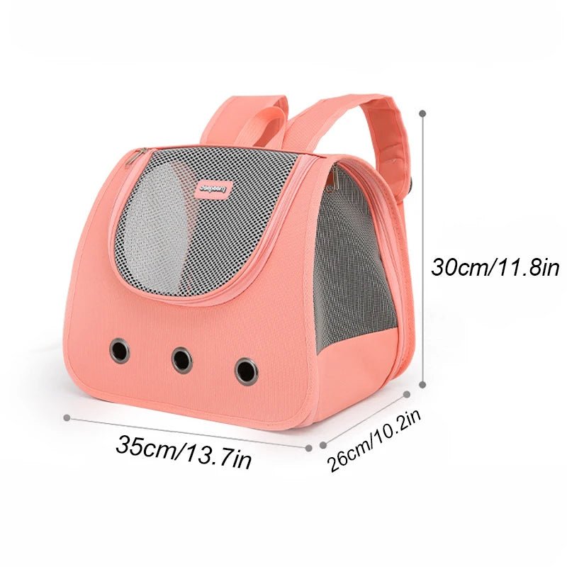 Mochila com Visor Panorâmico para Pets