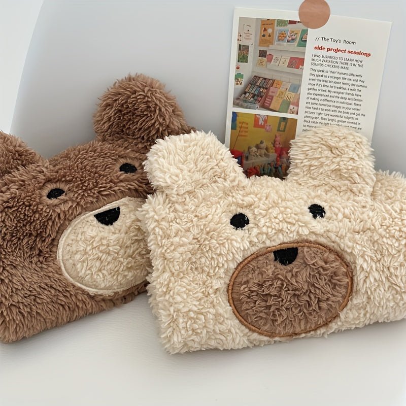 Suéter de pelúcia em formato de urso para cachorro – macio, quente e adoravelmente aconchegante para raças pequenas!