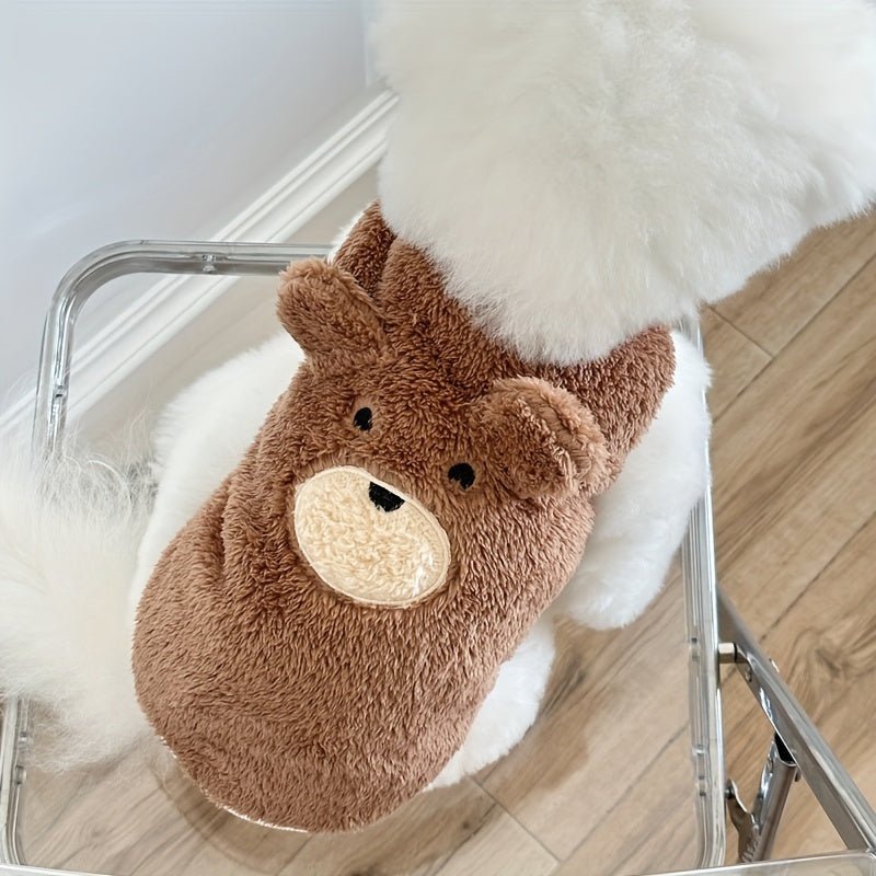 Suéter de Ursinho para Cachorro Pequeno e Médio