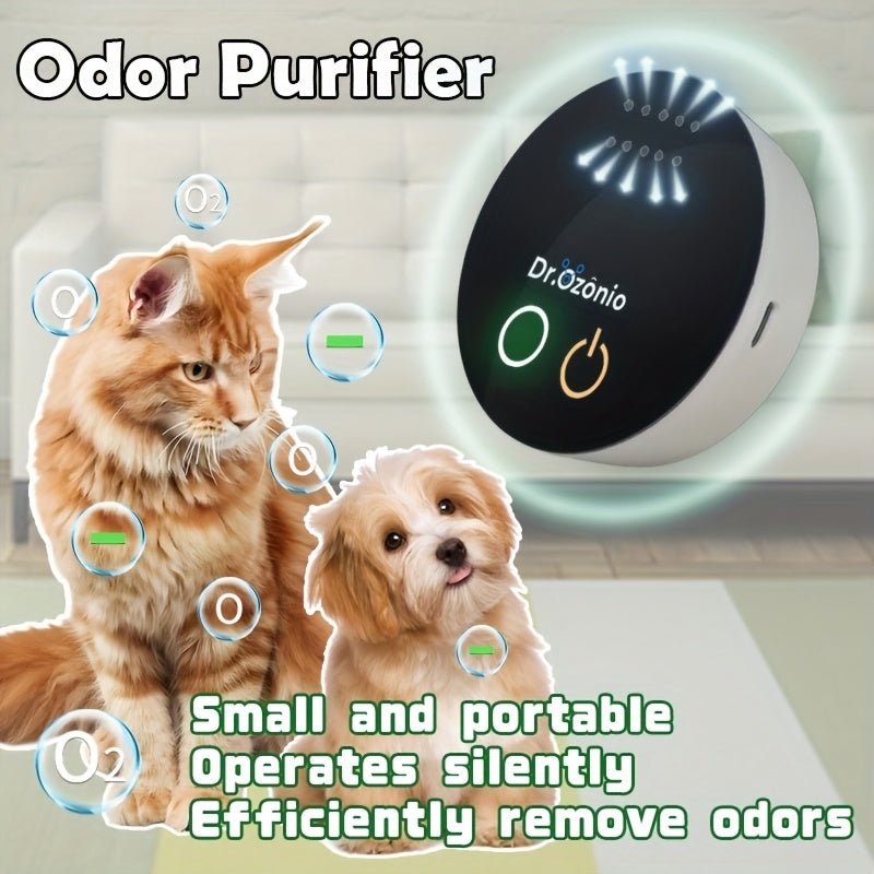 Purificador Eliminador de Odores Portátil para Pet