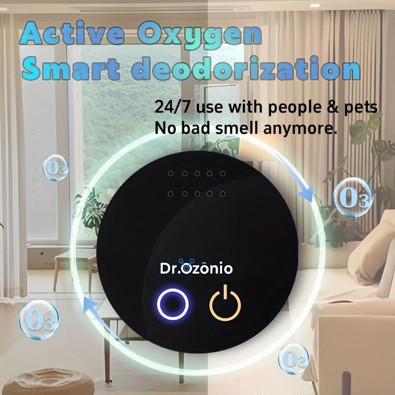 Eliminador de odores de animais de estimação portátil, portátil a bateria!