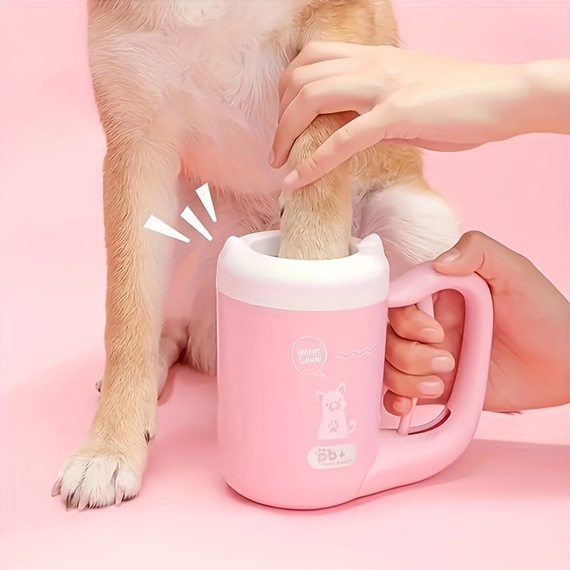 Limpa Patinhas Portátil para Cachorro e Gato