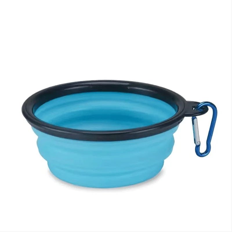 Tigela Portátil de Água e Ração para Pets