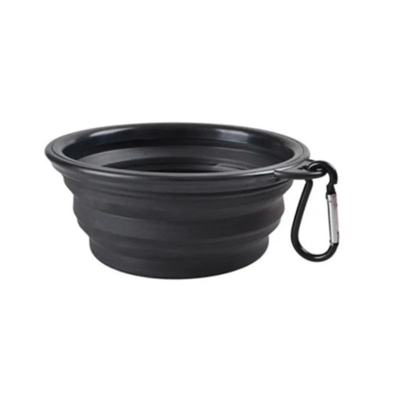 Tigela Portátil de Água e Ração para Pets