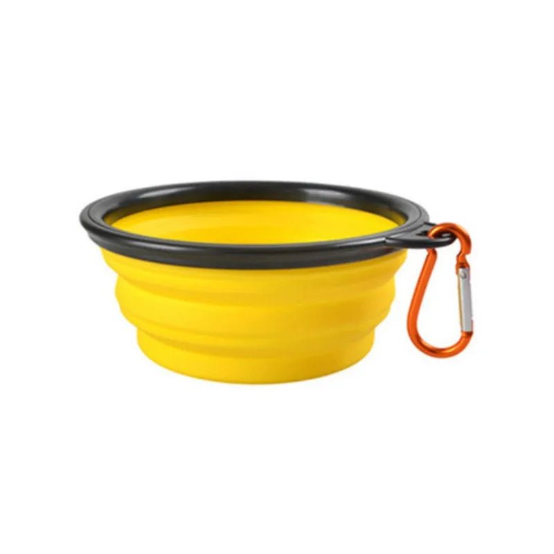 Tigela Portátil de Água e Ração para Pets