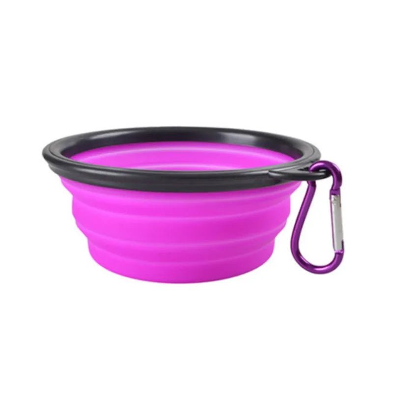 Tigela Portátil de Água e Ração para Pets