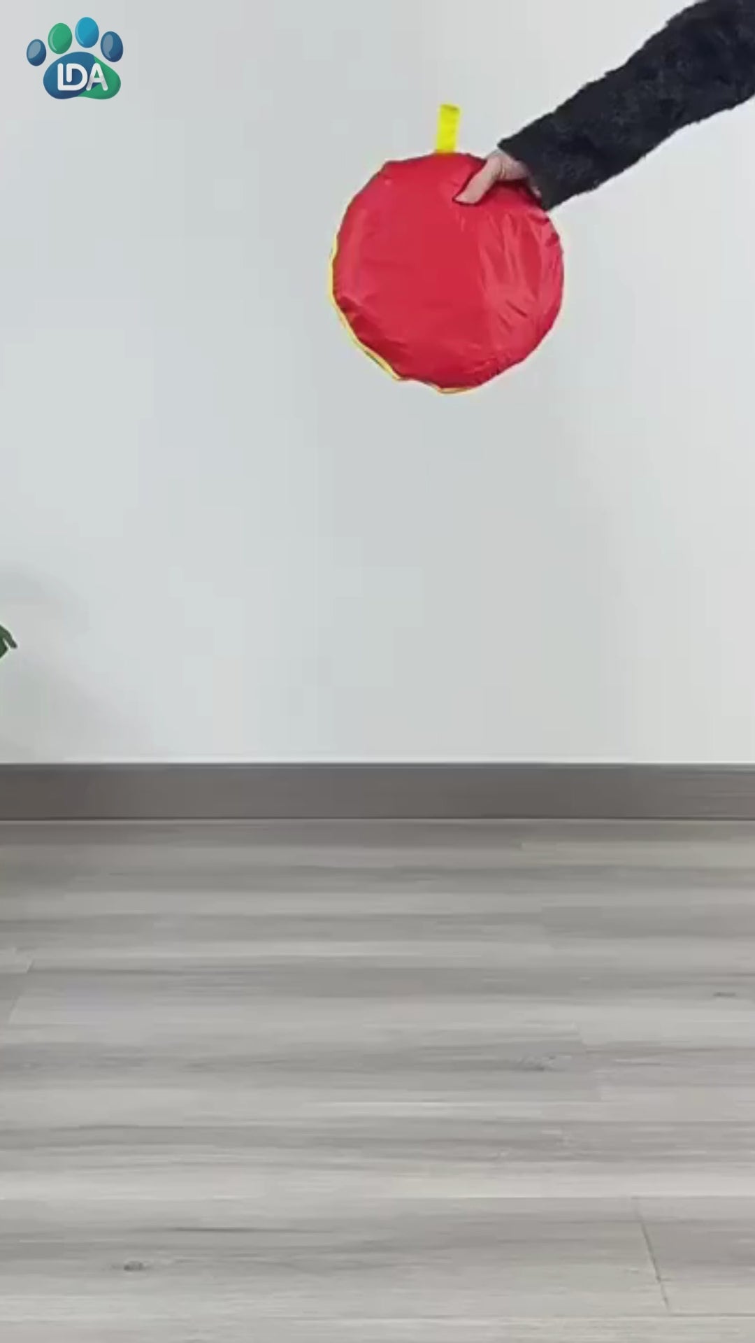 Cercadinho Transparente Portátil para Pets – Cães, Gatos e Animais Pequenos