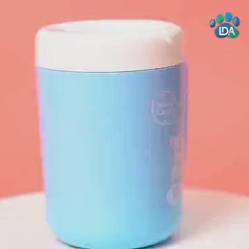 Copo limpador portátil de patinhas para petz – lavagem rápida e suave para cães e gatos!