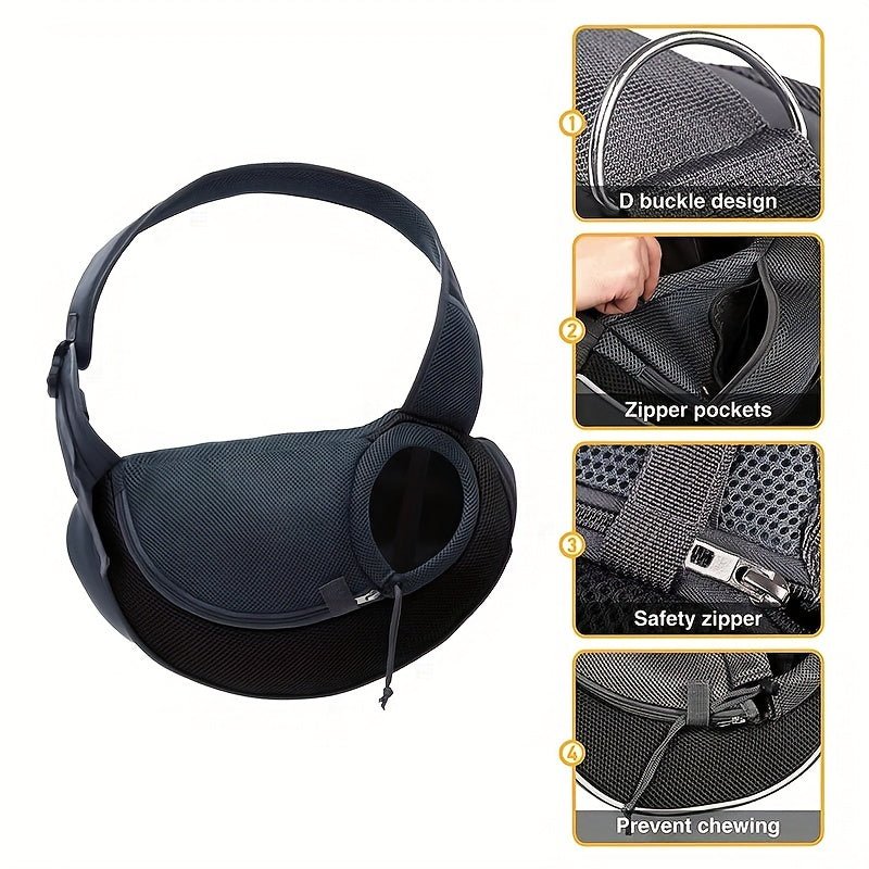 Bolsa Tiracolo para Pets até 4,5kg