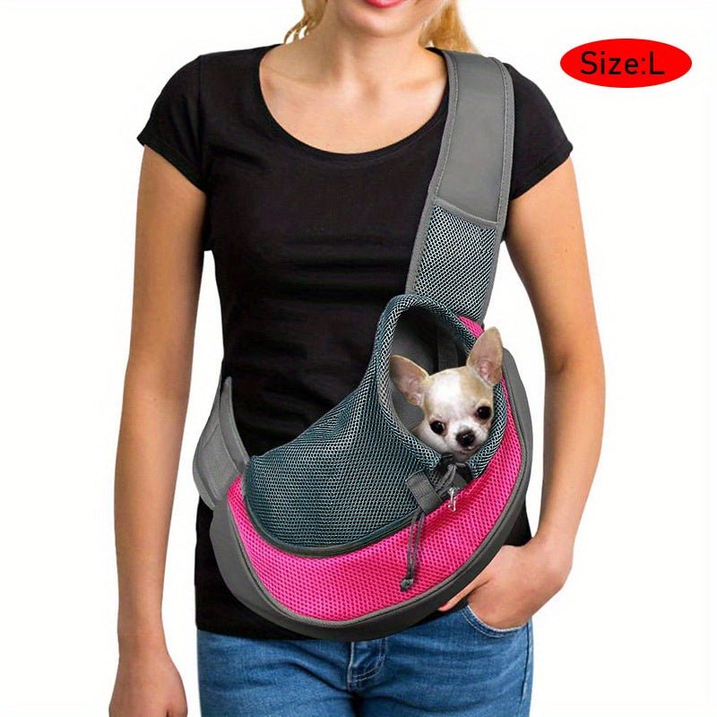 Mochila para pet, malha 100% respirável, segura e confortável