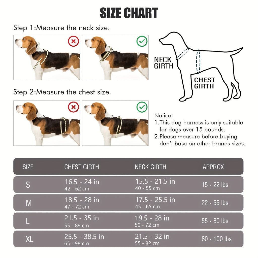 Segurança em primeiro lugar! Peitoral refletivo anti-puxão para cães