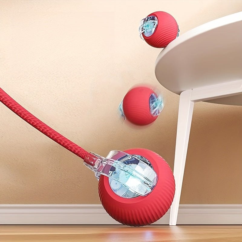 Bolinha LED Automática para Gatos