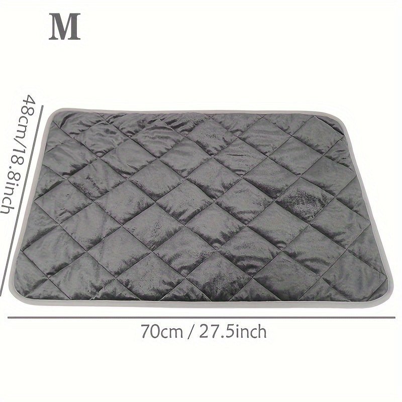 Tapete autoaquecido para animais de estimação – lavável, antiderrapante e ultraconfortável para dias frios!