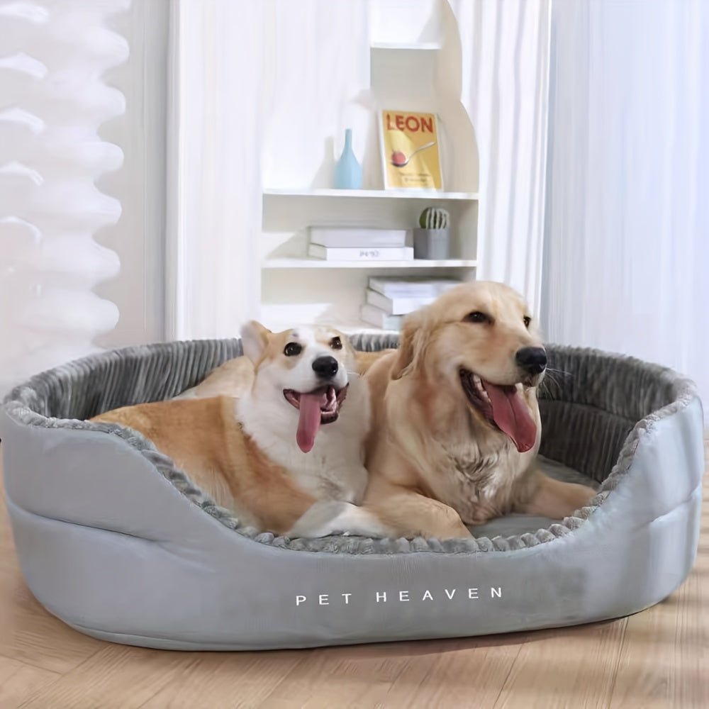 Cama de Pelúcia Premium para Cães – Conforto de Rei