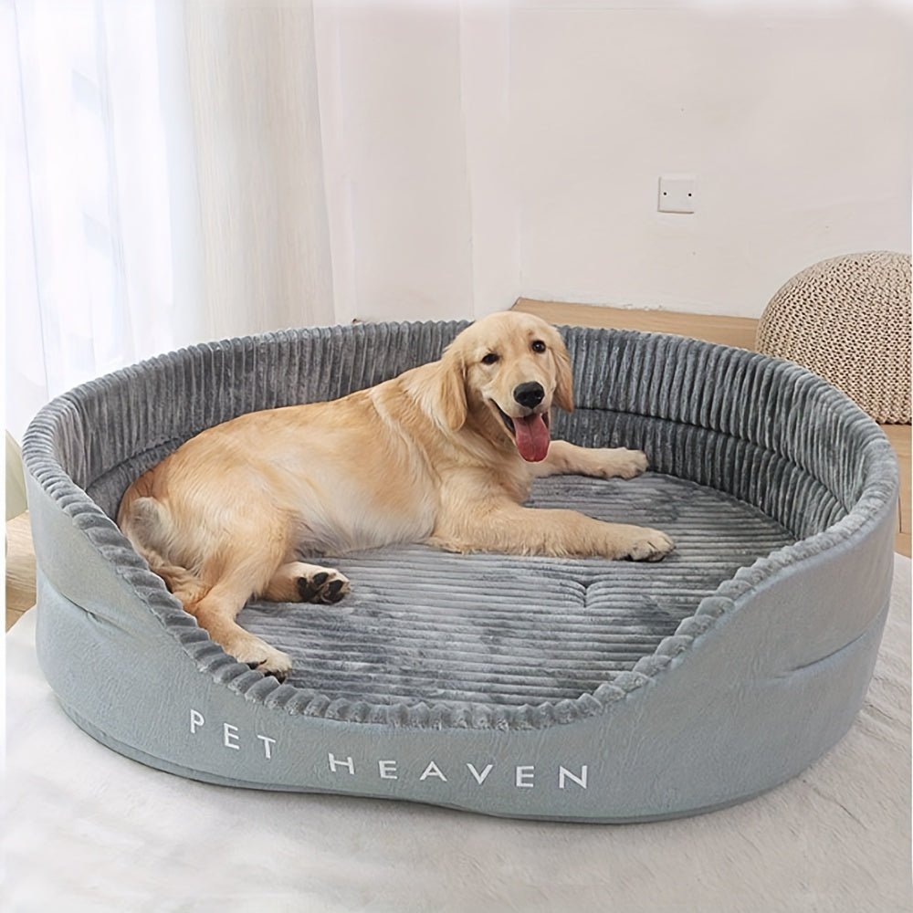 Cama de Pelúcia Premium para Cães – Conforto de Rei