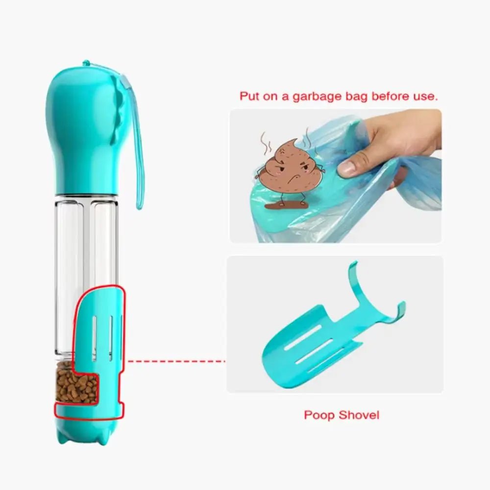 Bebedor Portátil com Dispenser embutido
