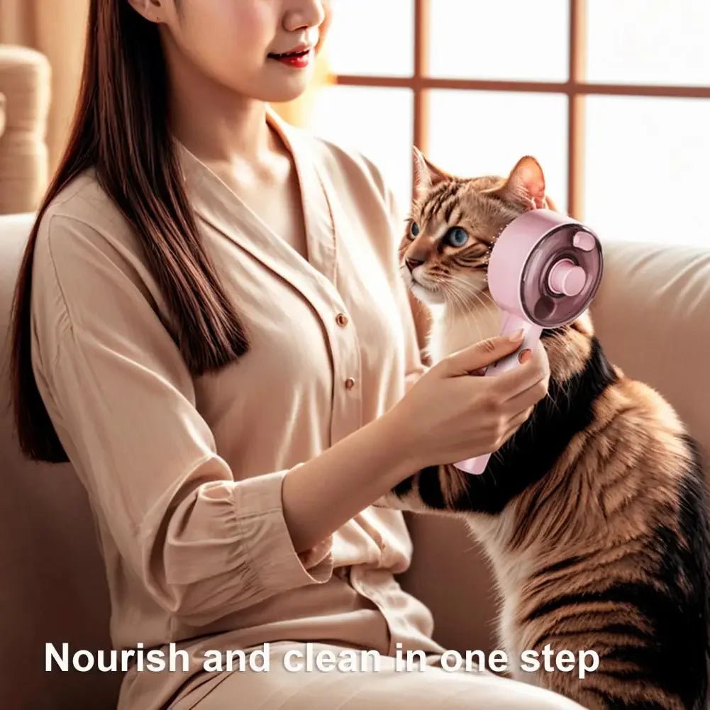 Escova de vapor sofisticada para seus amados Petz