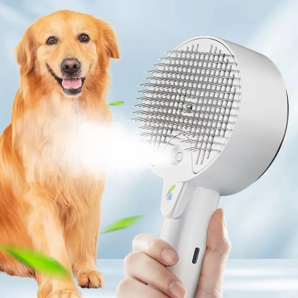 Escova a Vapor Sofisticada para o Seu Pet