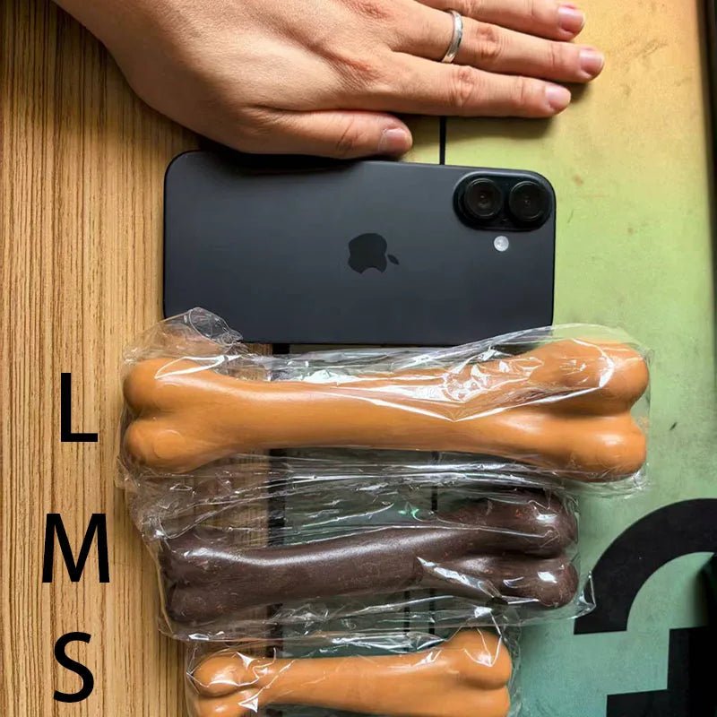 Osso Mastigável Super Resistente para Cães – Limpa os Dentes, Natural, Atóxico e Quase Indestrutível