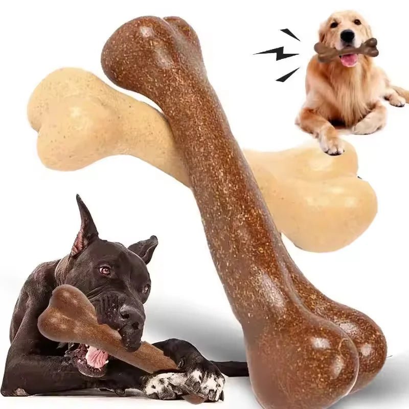 Osso Mastigável Super Resistente para Cães – Limpeza Dental, Natural e Quase Indestrutível