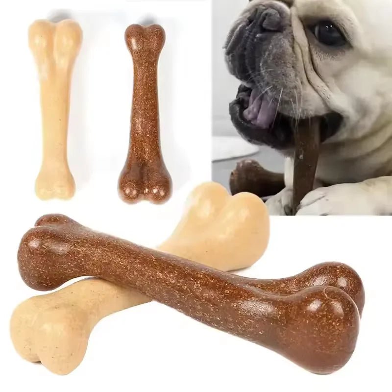 Osso Mastigável Super Resistente para Cães – Limpeza Dental, Natural e Quase Indestrutível