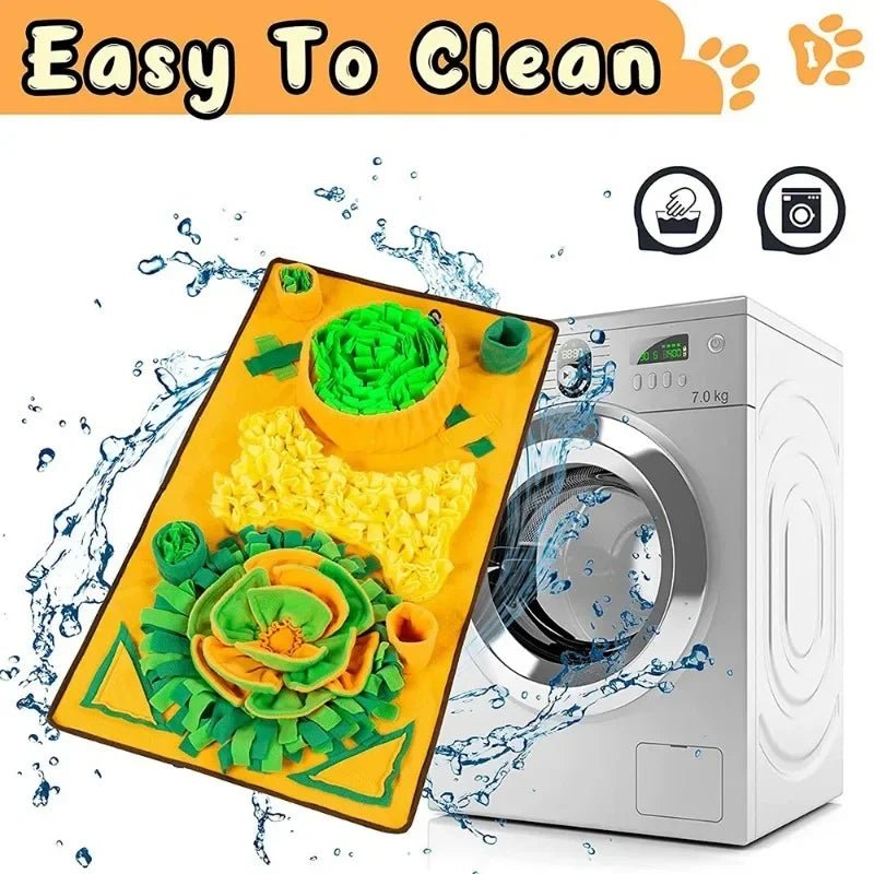 Tapete de Farejamento Grande para Cães – Brinquedo Interativo, Alimentação Lenta e Redução de Ansiedade