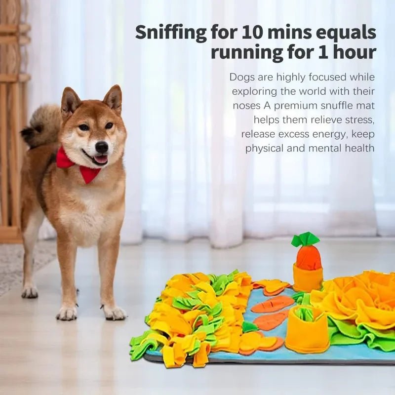 Tapete de Farejamento Grande para Cães – Brinquedo Interativo, Alimentação Lenta e Redução de Ansiedade