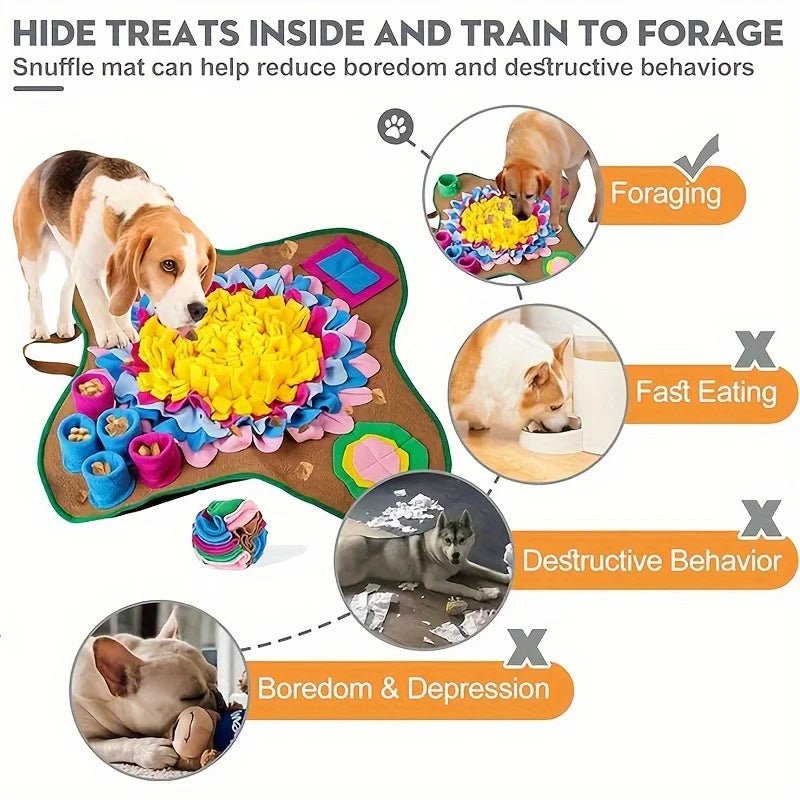 Tapete Interativo para cães - Diversão Garantida!!