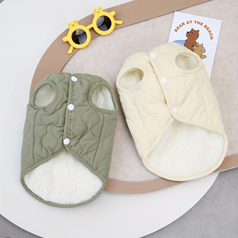 Casaco impermeável para filhotes!