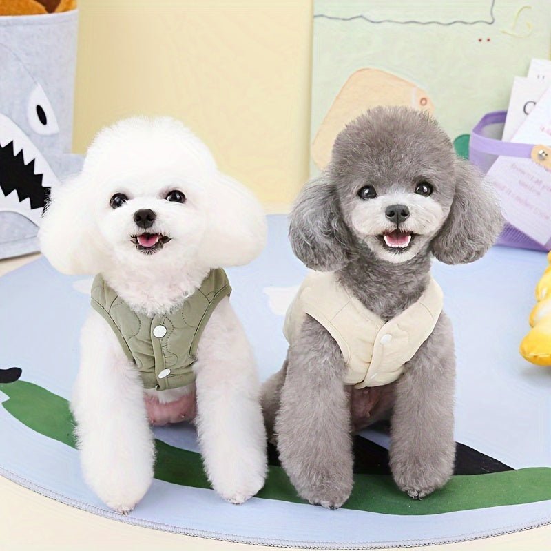 Casaco impermeável para filhotes!