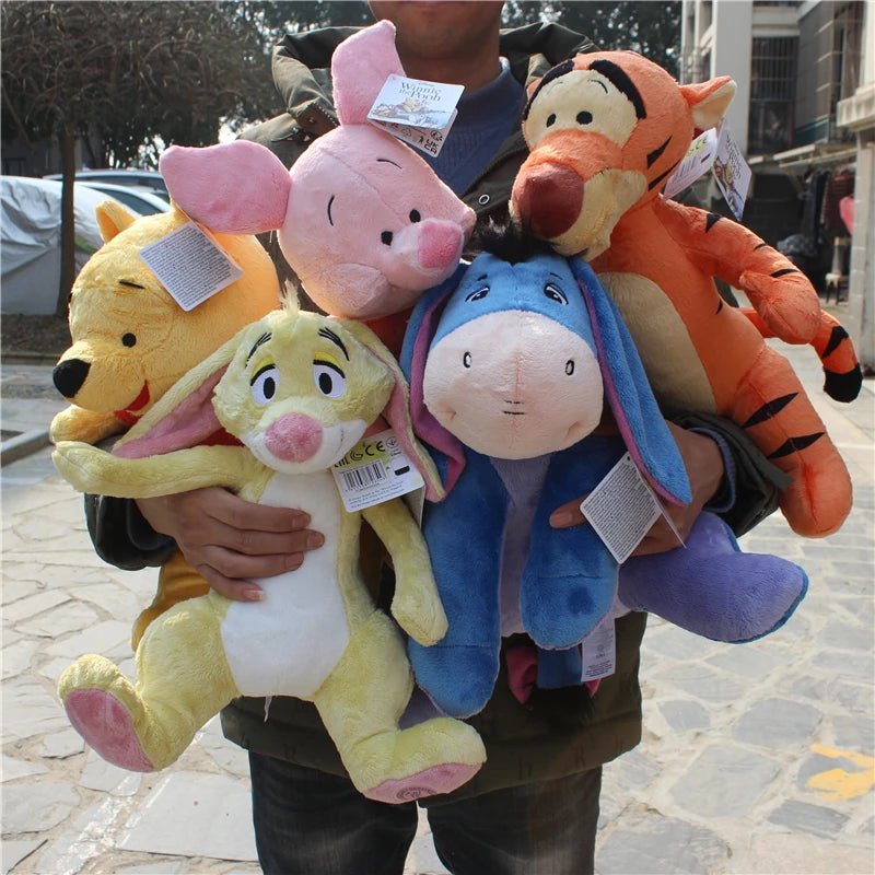 Coleção de Pelúcias Ursinho Pooh e Amigos – Presente Mágico para Todas as Idades