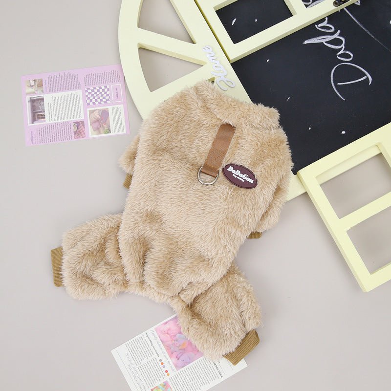 Suéter de lã para petz – macio, quente e pronto para coleira para cães e gatos pequenos