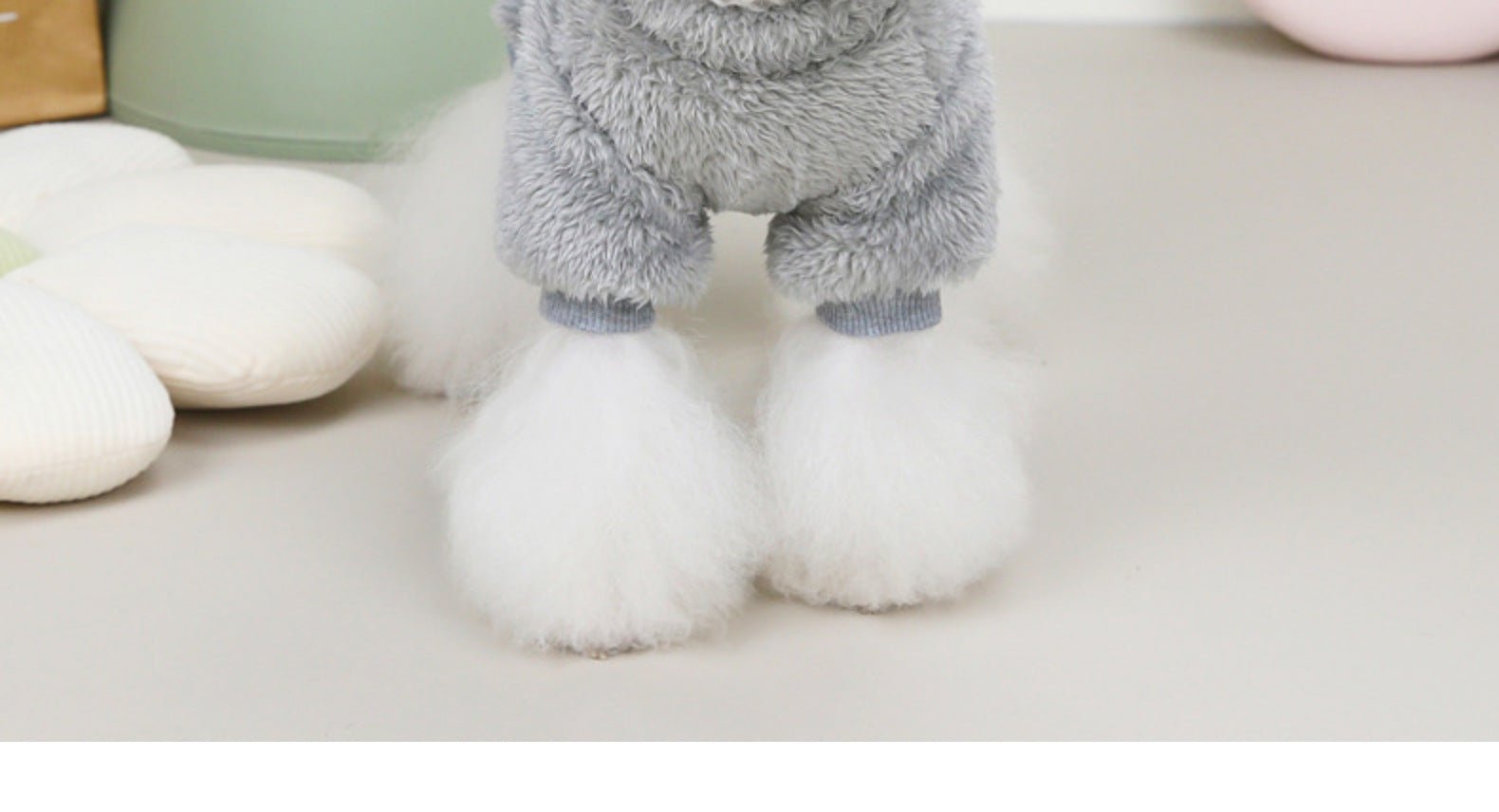 Suéter de lã para petz – macio, quente e pronto para coleira para cães e gatos pequenos